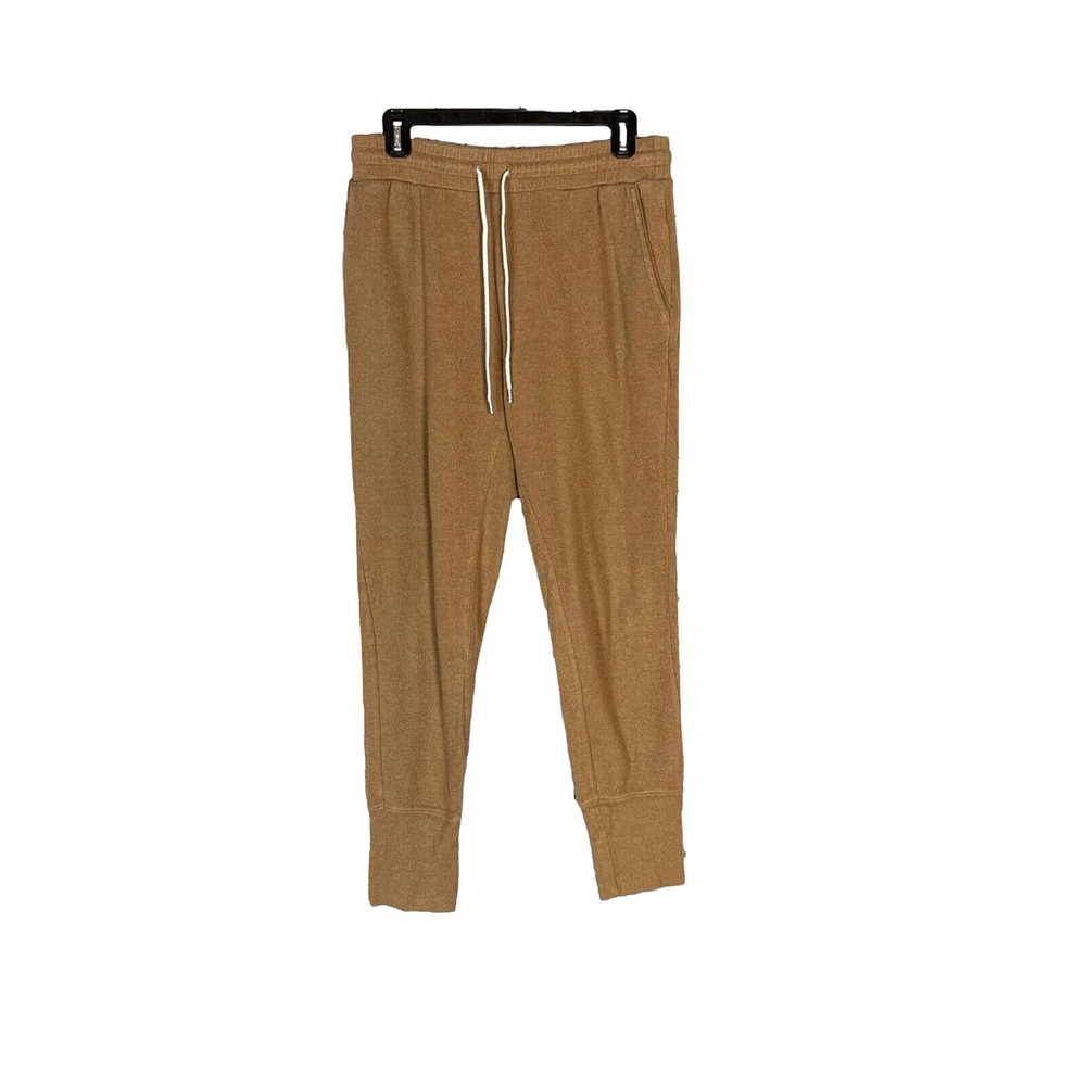 Aritzia Wilfred Free Camel Dunstall Cotton Blend Joggers Sweatpants